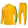 2022 Effen leeg Casual Polyester Fleece Jeugd Gym Hooded Track Suits Sportkleding Trainingspak met ontwerpen voor Dames Mannen Dames